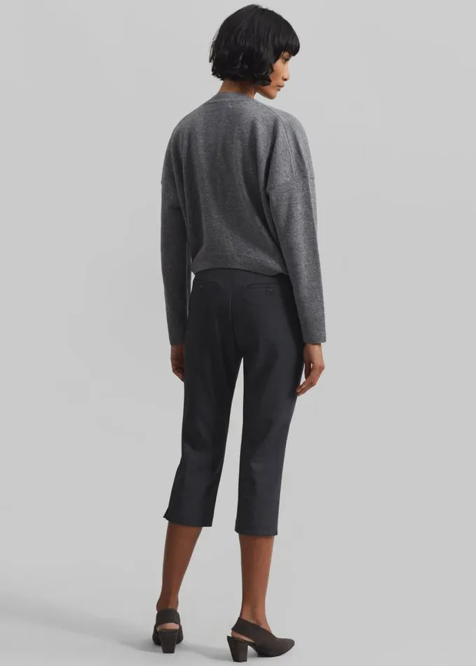 Bottoms Women The Frankie Shop Orsha Capri Pants 8211 Grey