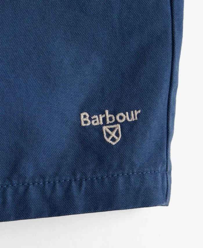 Boys039 Oxtown Shorts Dark Denim Kids Barbour Clothing