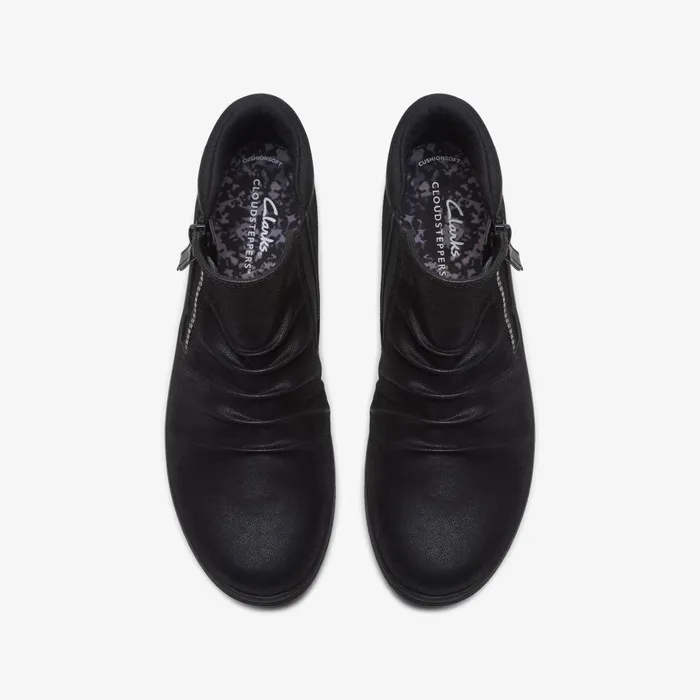 Breeze Range Black Women Clarks Boots and Booties