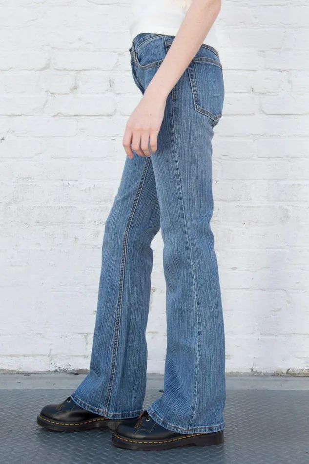 Brielle 90039S Jeans 90 Wash Denim Women Brandy Melville Bottoms