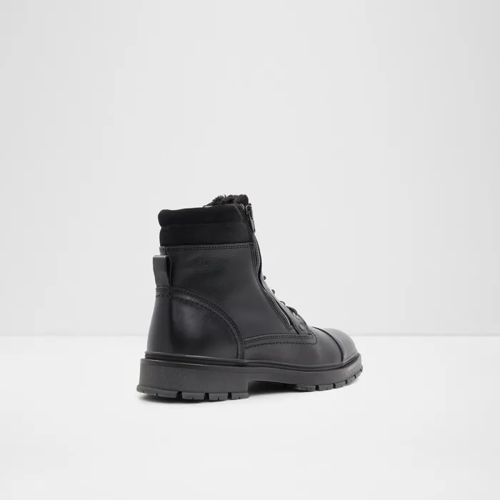 Caleseth Black Leather Smooth Men ALDO Boots