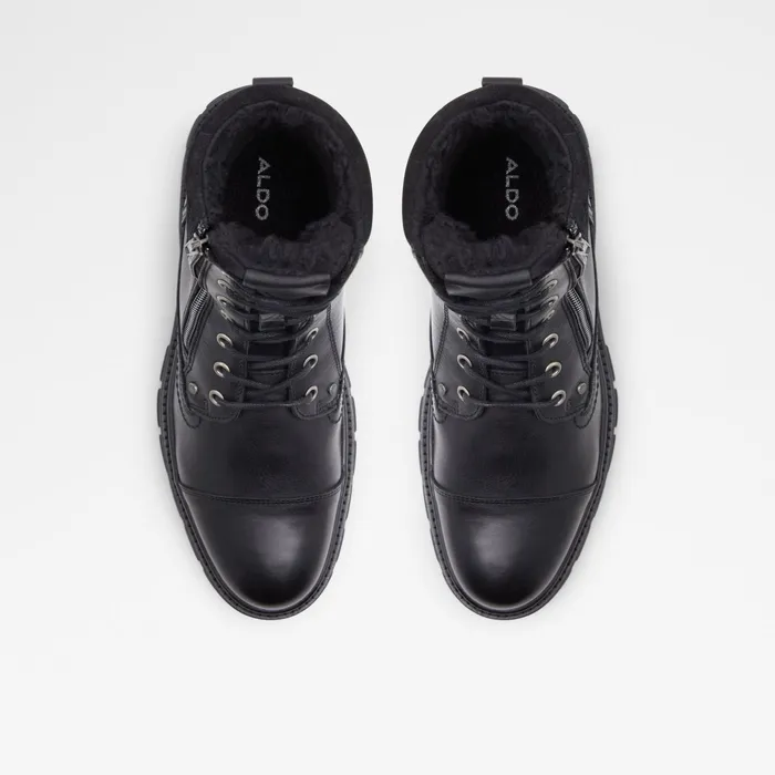 Caleseth Black Leather Smooth Men ALDO Boots