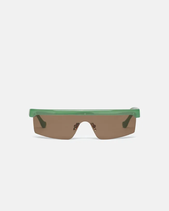 Callias BioPlastic Sunglasses Green Eyewear WomenMen Nanushka Eyewear