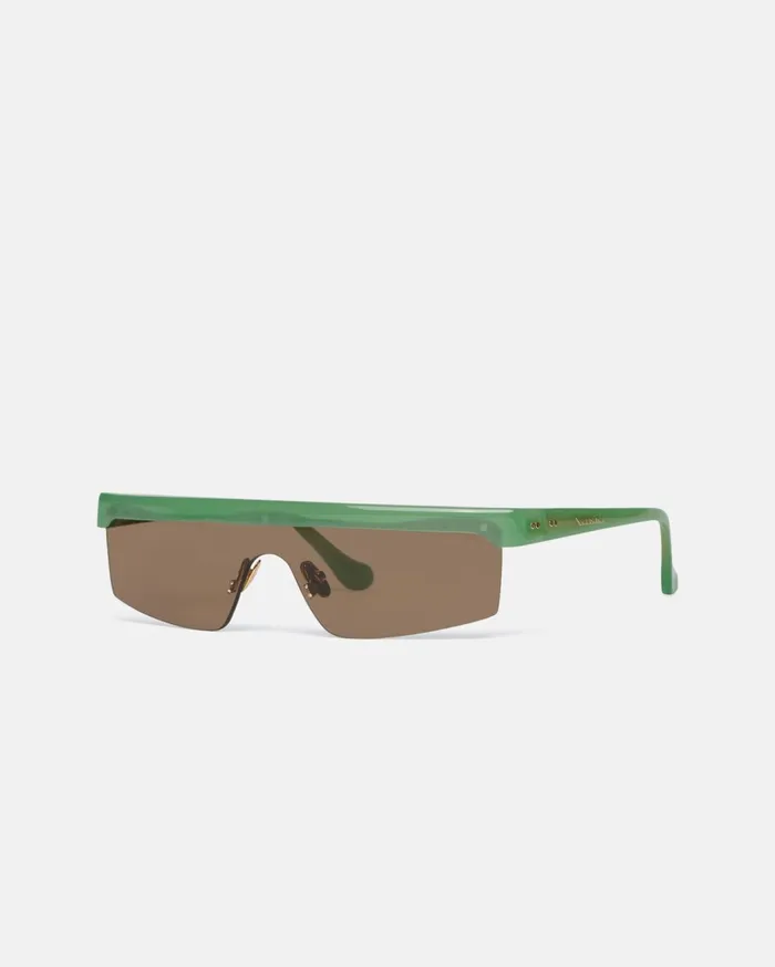 Callias BioPlastic Sunglasses Green Eyewear WomenMen Nanushka Eyewear