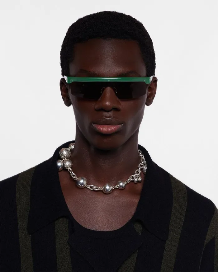 Callias BioPlastic Sunglasses Green Eyewear WomenMen Nanushka Eyewear