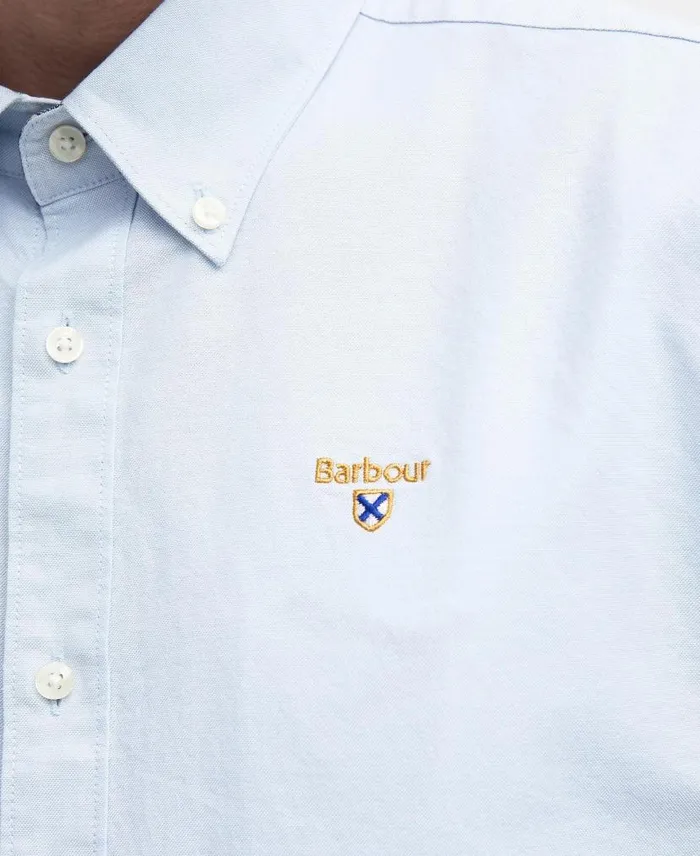 Camford Tailored Shirt Classic Navy Men Barbour Shirts