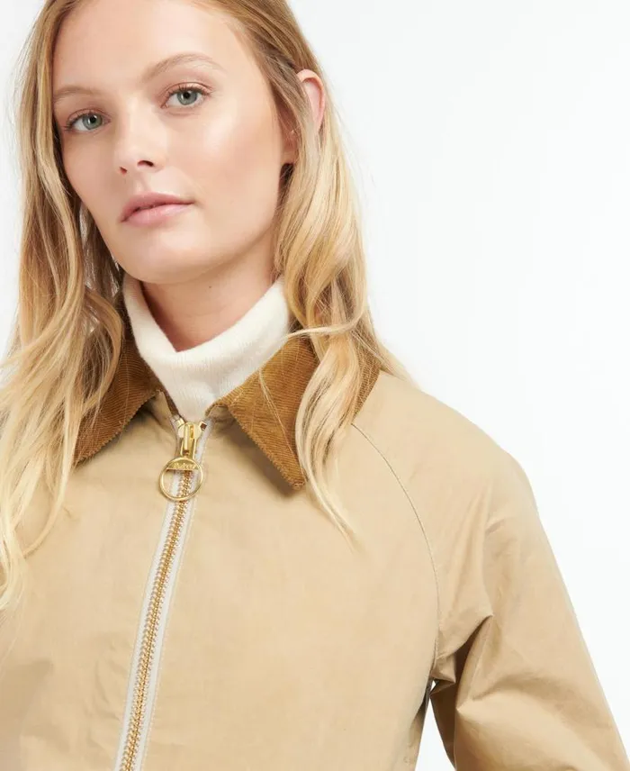 Campbell Showerproof Jacket Armyancient Women Barbour Showerproof Jackets