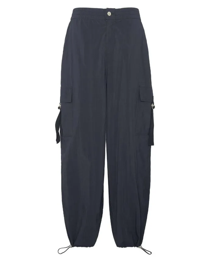 Carla Cargo Trousers Classic Black Women Barbour Trousers and Shorts