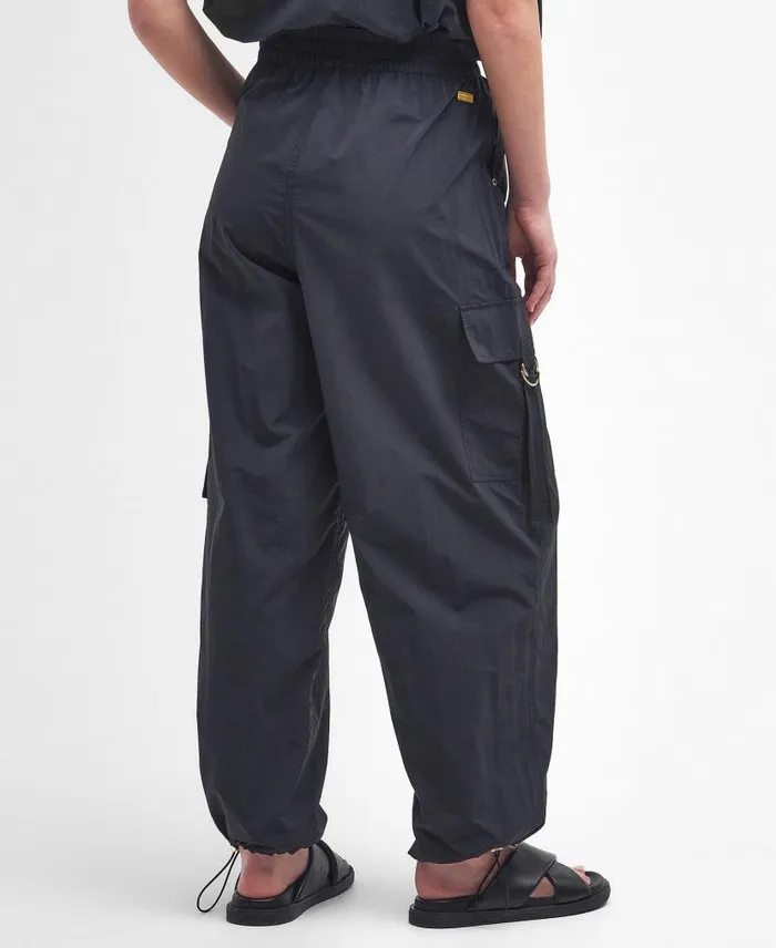 Carla Cargo Trousers Classic Black Women Barbour Trousers and Shorts