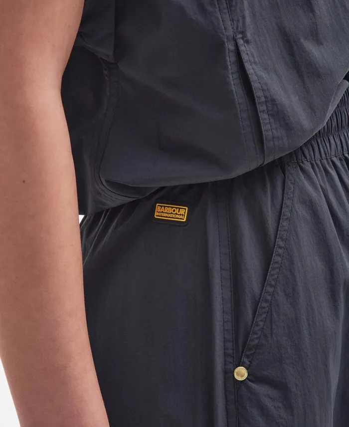 Carla Cargo Trousers Classic Black Women Barbour Trousers and Shorts
