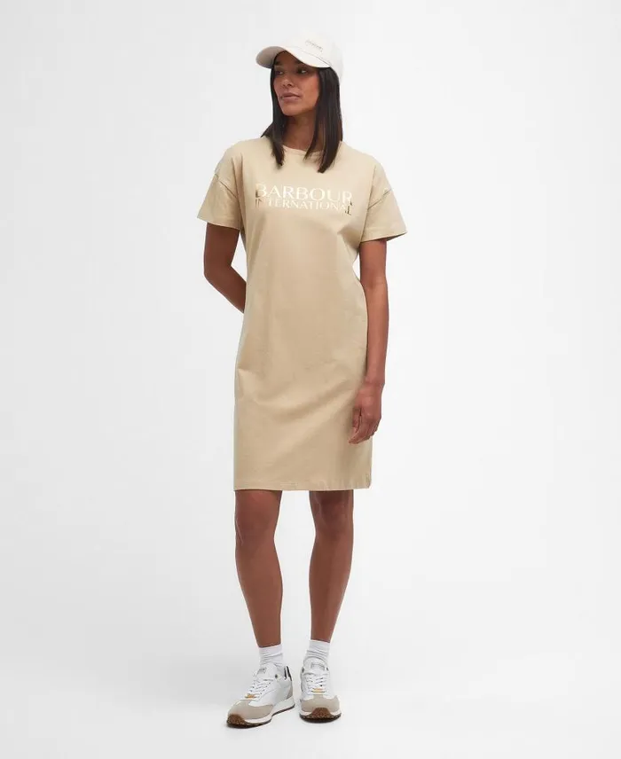Carla Midi Dress Classic Black Women Barbour Dresses and Skirts