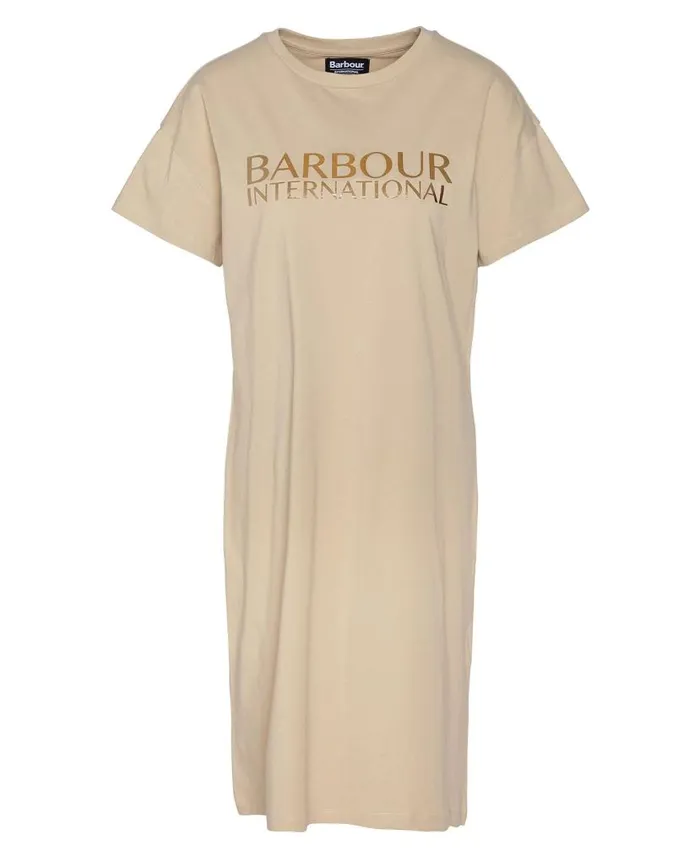 Carla Midi Dress Classic Black Women Barbour Dresses and Skirts
