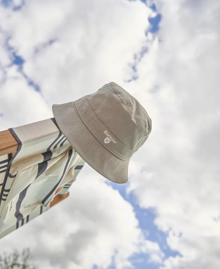 Cascade Bucket Hat Forest Fog Men Barbour Hats