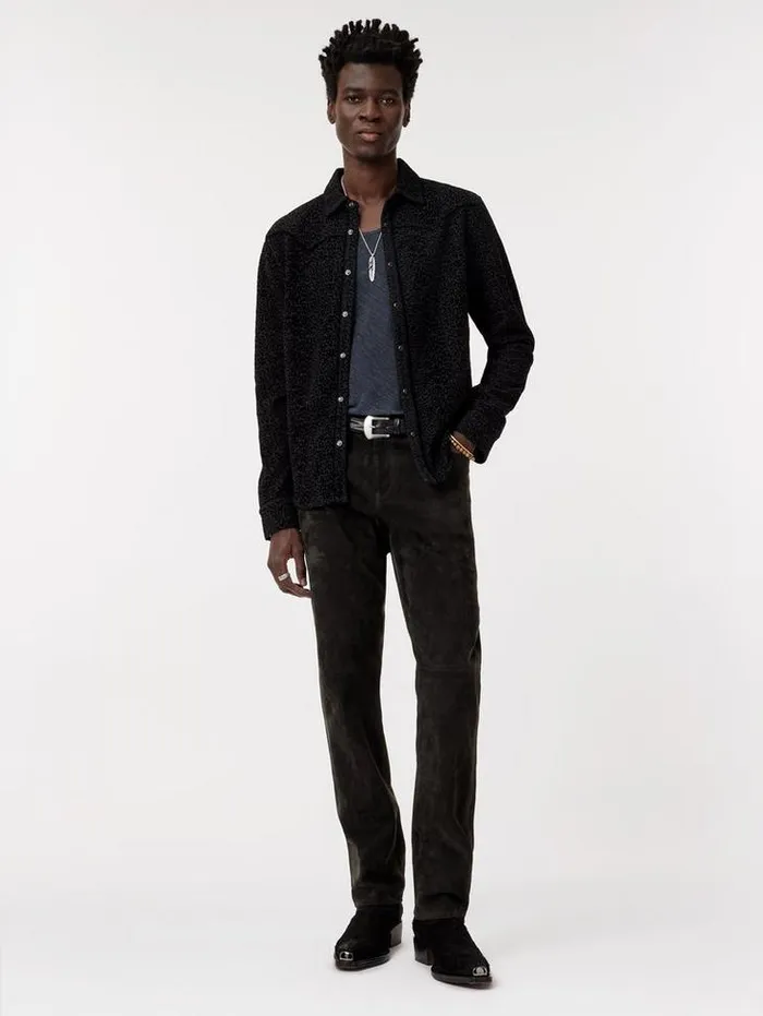 Casual Pants Men John Varvatos ETON PANTS Black