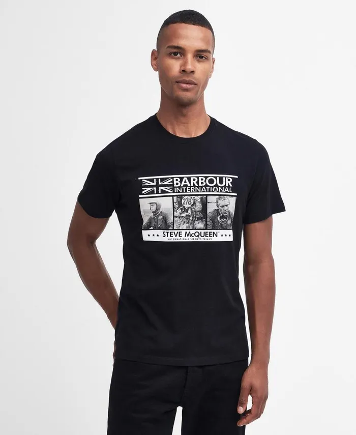 Charge TShirt Whisper White Men Barbour TShirts