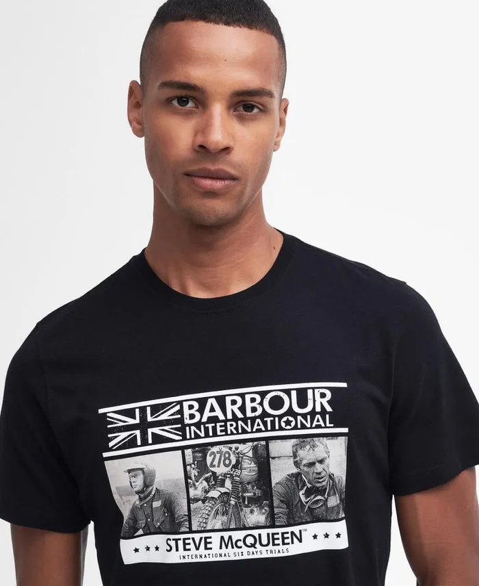 Charge TShirt Whisper White Men Barbour TShirts