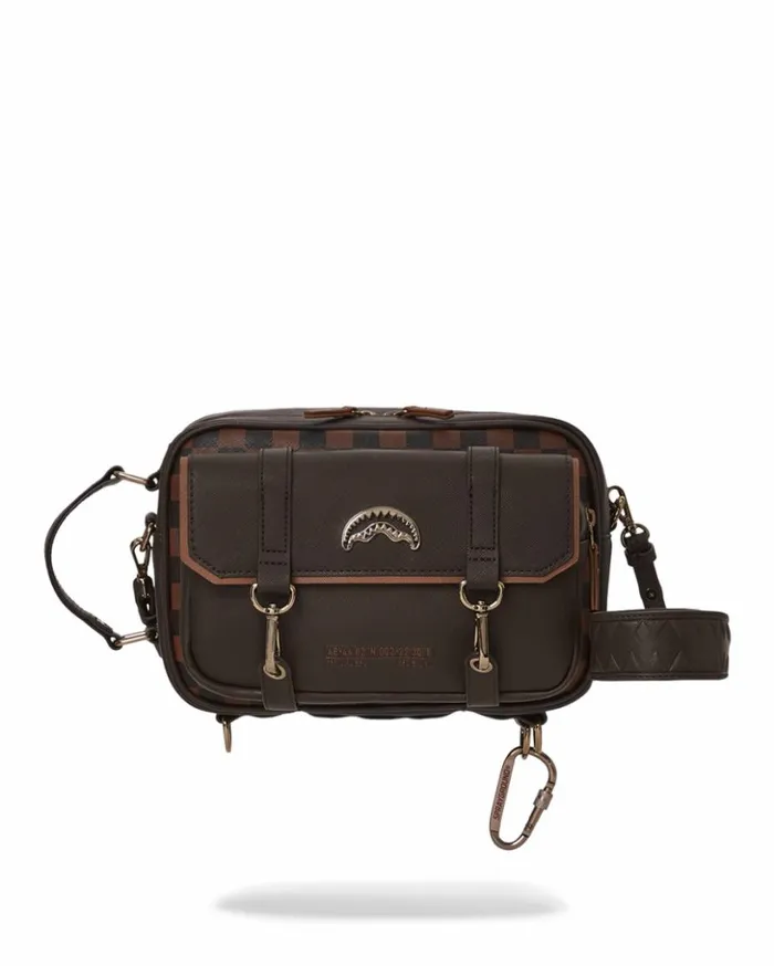CHECKMATE ROYALE MESSENGER BRICK BAG Bags SPRAYGROUND