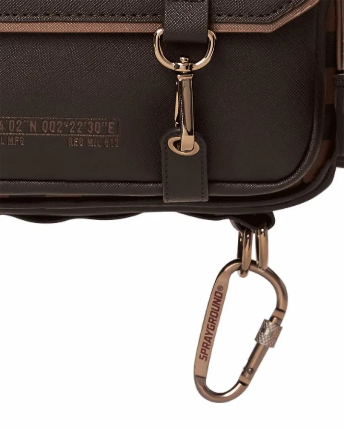 CHECKMATE ROYALE MESSENGER BRICK BAG Bags SPRAYGROUND