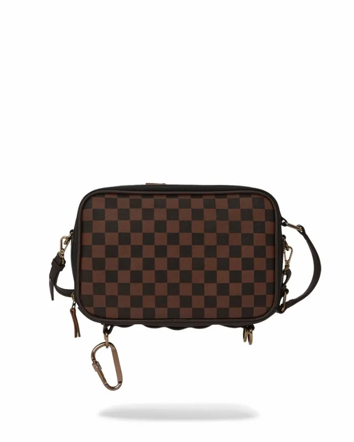 CHECKMATE ROYALE MESSENGER BRICK BAG Bags SPRAYGROUND