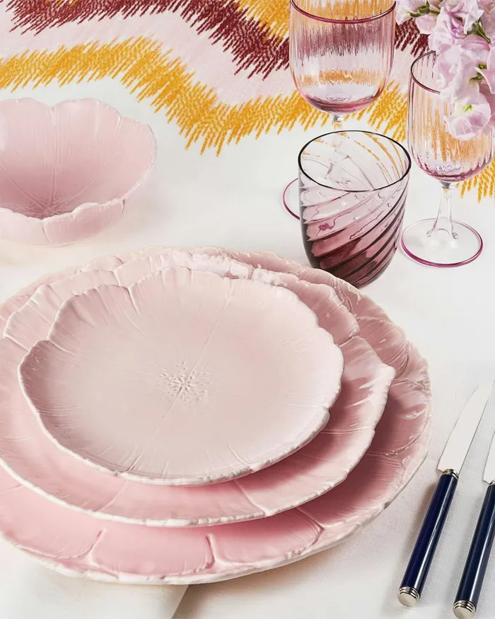 Cherry Blossom Dinner Plate Pink Women Aquazzura Dinnerware