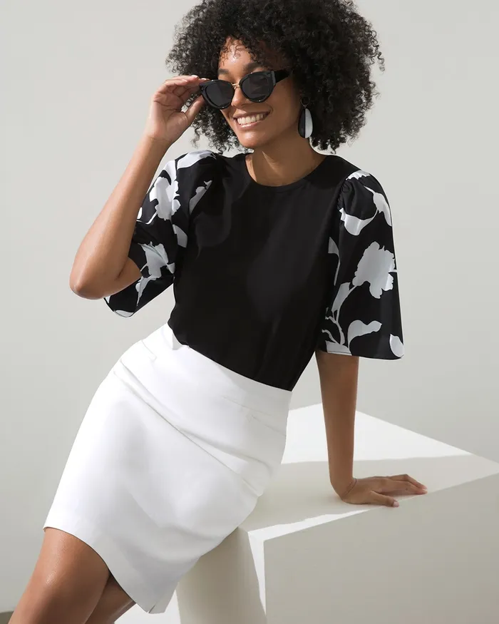 Chico039s Brigitte PullOn Skort Alabaster Women Pants