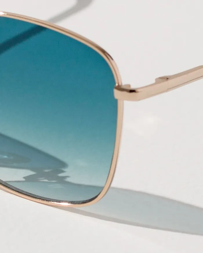 Chico039s Square Aviator Sunglasses Tort Women Eyewear