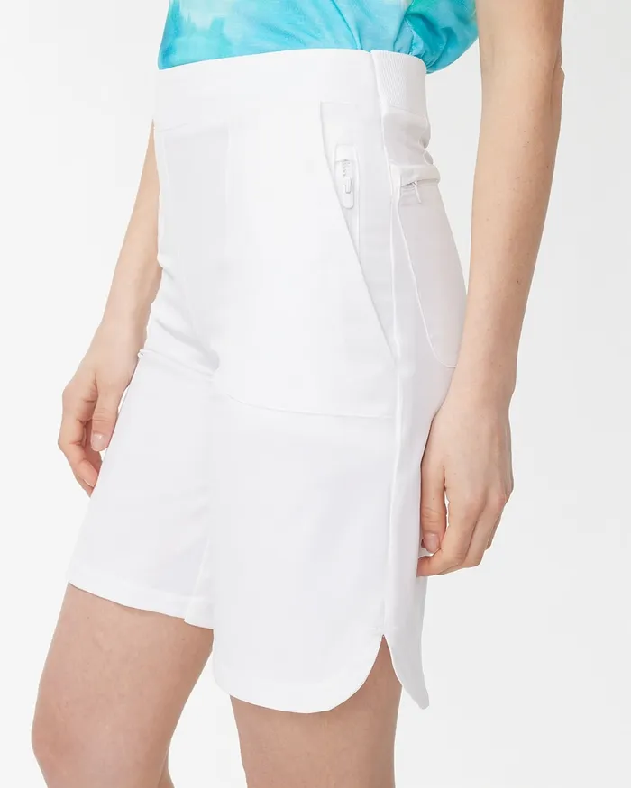 Chico039s Zenergy UPF Neema Beach Shorts Alabaster Women Pants