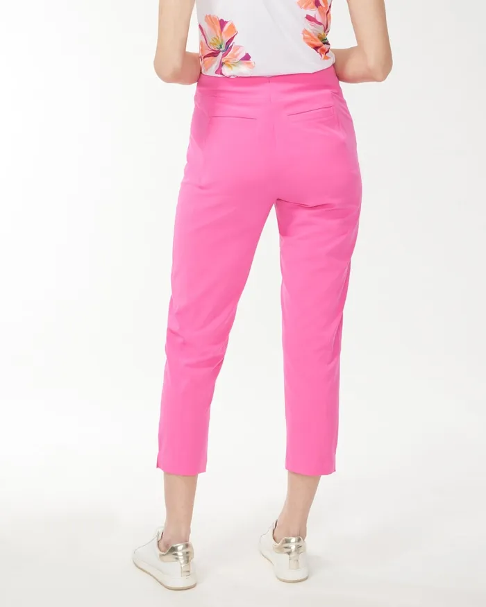 Chico039s Zenergy UPF Neema Crops Blue Grotto Women Activewear