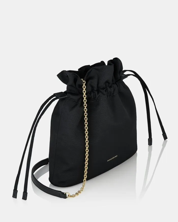 Christy Pouch Black Women Aquazzura Shoulder Bags