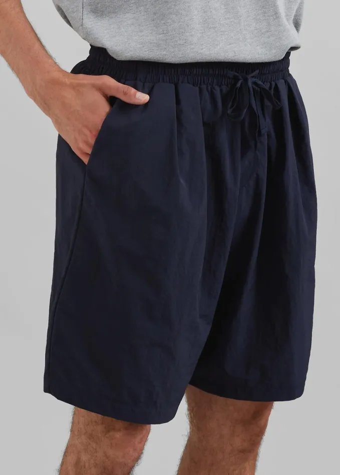 Clothing Men The Frankie Shop Axel Shorts 8211 Navy