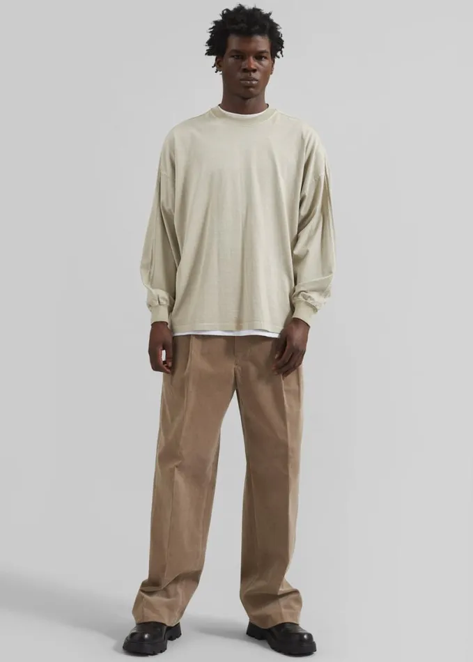 Clothing Men The Frankie Shop Beo Corduroy Suit Pants 8211 Latte