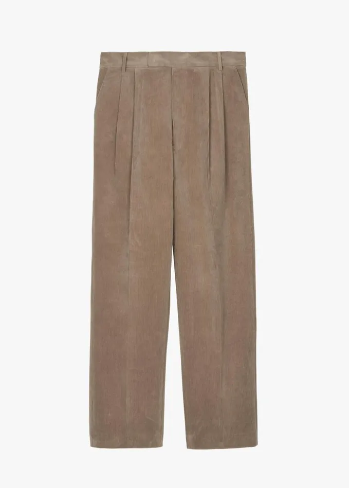 Clothing Men The Frankie Shop Beo Corduroy Suit Pants 8211 Latte