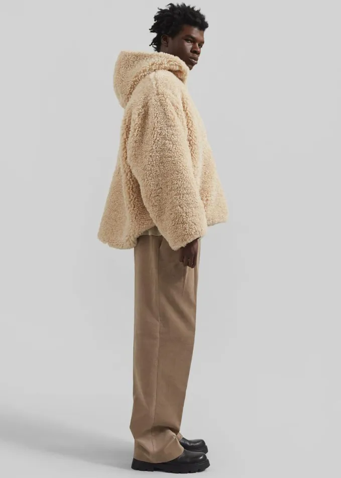 Clothing Men The Frankie Shop Beo Corduroy Suit Pants 8211 Latte