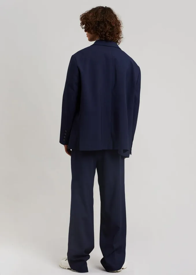 Clothing Men The Frankie Shop Beo Suit Pants 8211 Blue