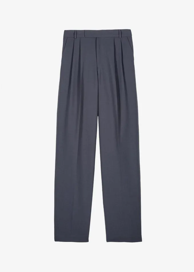 Clothing Men The Frankie Shop Beo Suit Pants 8211 Charcoal