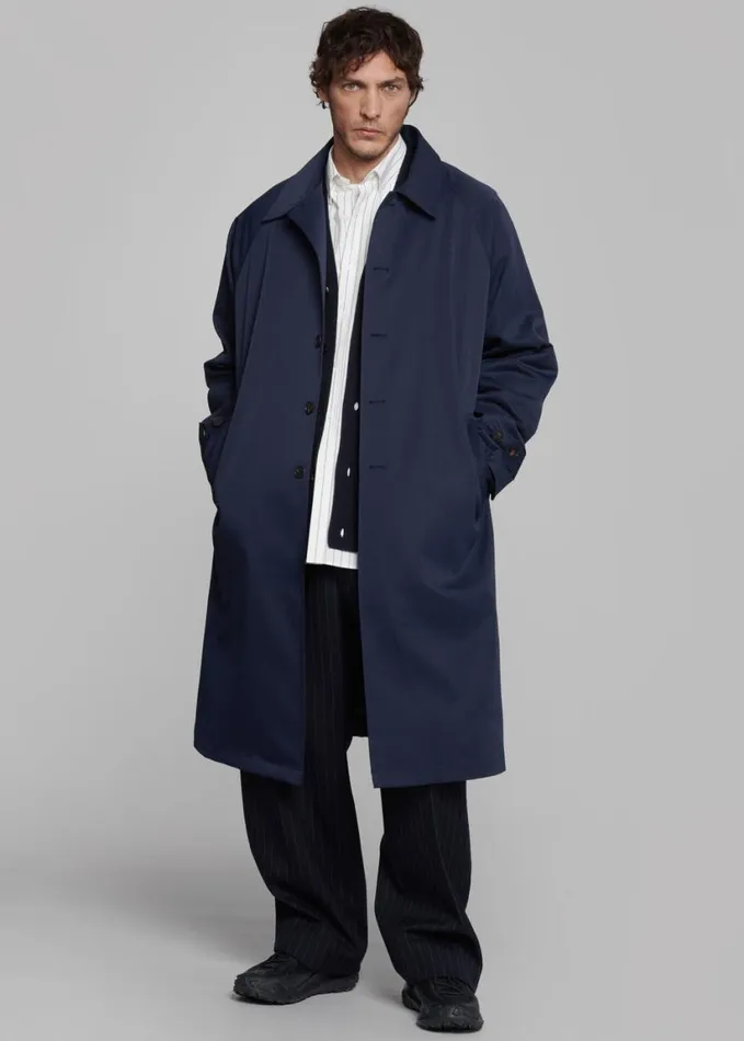 Clothing Men The Frankie Shop Beo Suit Pants 8211 NavyWhite Pinstripe