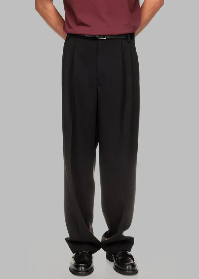 Clothing Men The Frankie Shop Beo Suit Pants X Barbie 8211 Black
