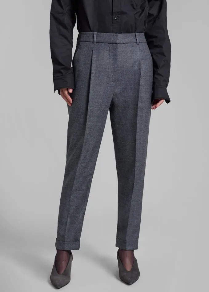 Clothing Women The Frankie Shop 31 Phillip Lim Carrot Pant 8211 Grey Melange