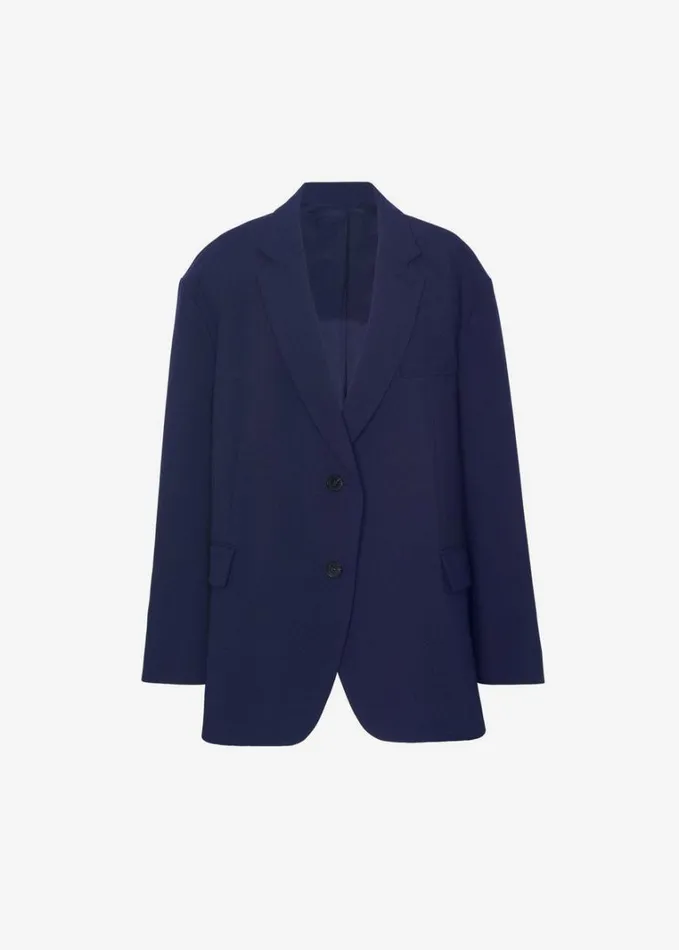Clothing Women The Frankie Shop Bea Blazer 8211 Midnight Blue