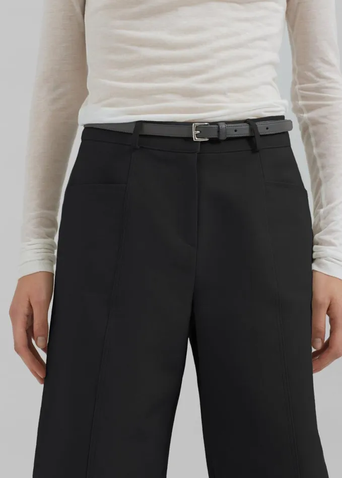 Clothing Women The Frankie Shop Cairo Bermuda Shorts 8211 Black