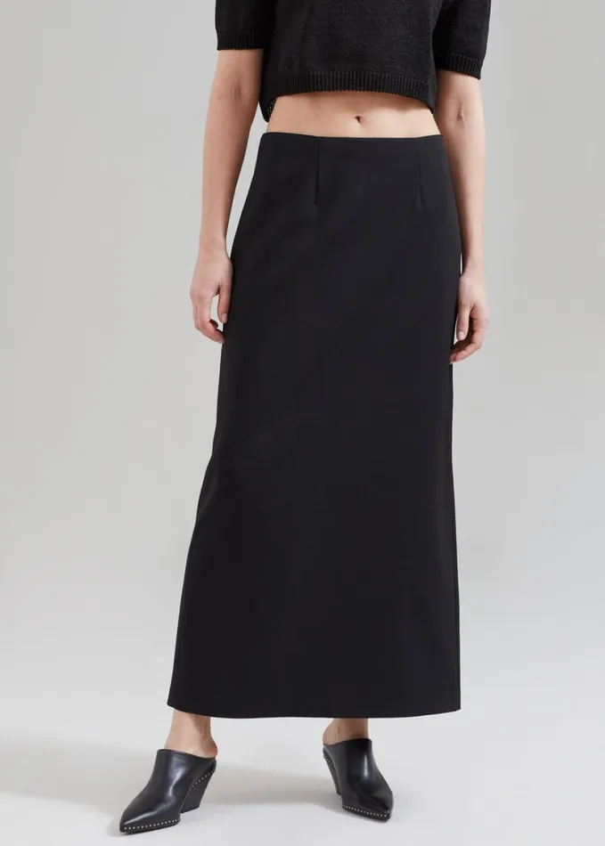 Clothing Women The Frankie Shop Demi Pencil Skirt 8211 Black
