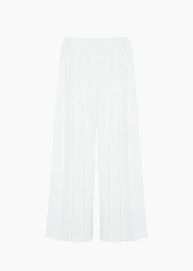 Clothing Women The Frankie Shop Dillon Pleated Pants 8211 White