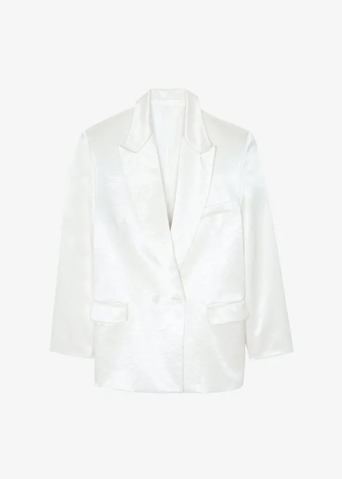 Clothing Women The Frankie Shop Elvira Blazer 8211 Ivory