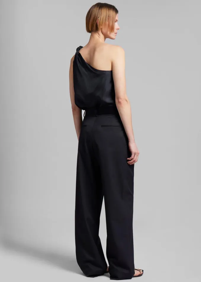 Clothing Women The Frankie Shop Esse Studios Tux Tailored Trousers 8211 Black