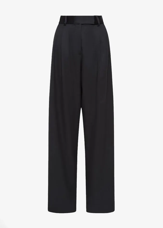 Clothing Women The Frankie Shop Esse Studios Tux Tailored Trousers 8211 Black