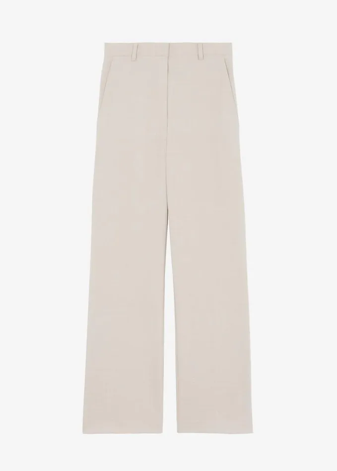 Clothing Women The Frankie Shop Kit Trousers 8211 Beige