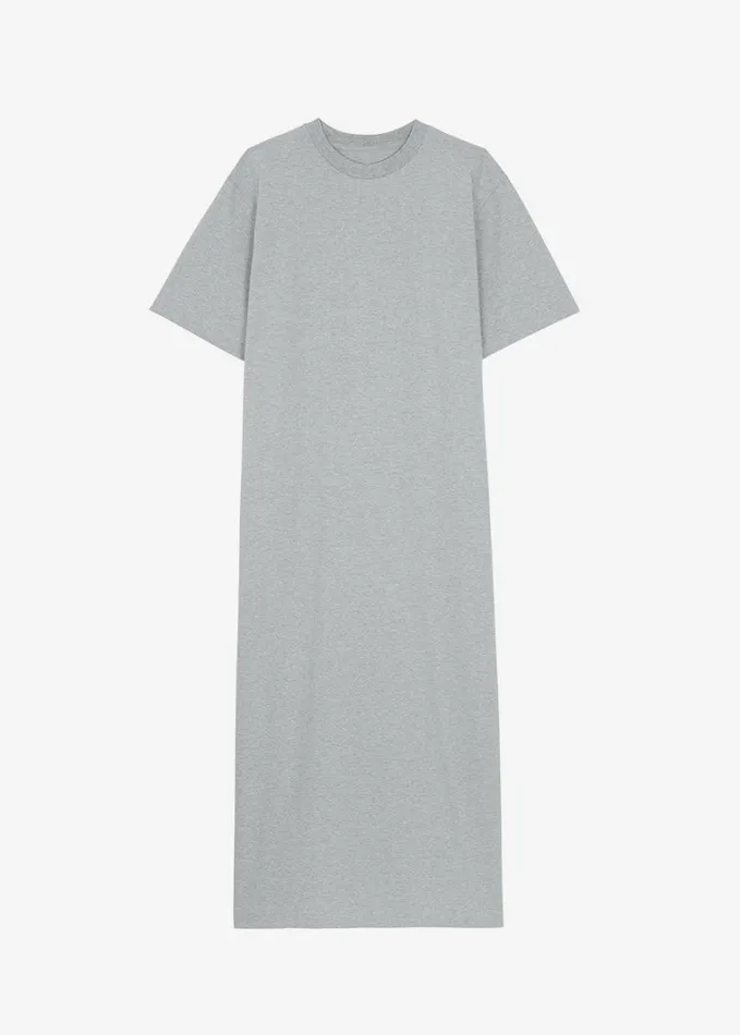 Clothing Women The Frankie Shop Lou Oversized Tee Dress 8211 Heather Grey