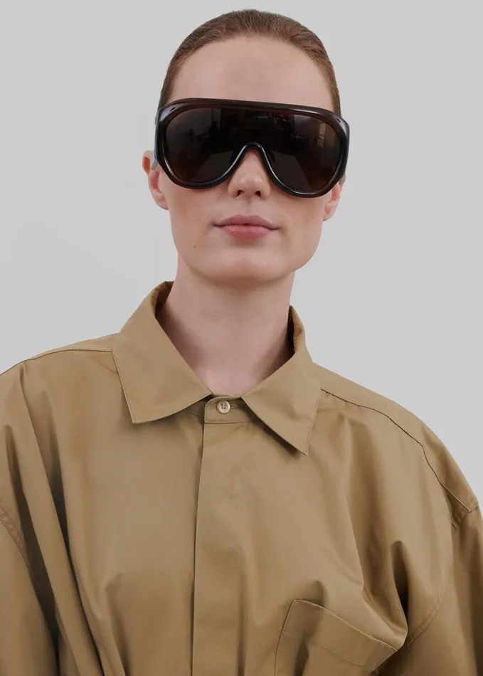 Clothing Women The Frankie Shop Louisa Trench Dress 8211 Camel