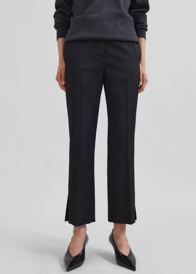 Clothing Women The Frankie Shop Loulou Studio Dorkas Pants 8211 Black
