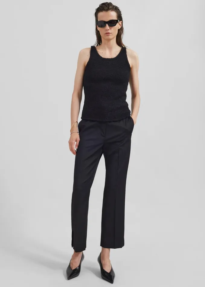 Clothing Women The Frankie Shop Loulou Studio Dorkas Pants 8211 Black